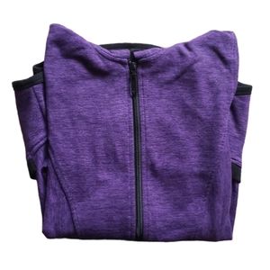 Petite XS Made for Life Purple Zip Up Hoodie